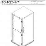 Exploded Parts View PDF for Model Number: TS-1826-7-7